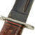 Original U.S. WWII Western L77 Single Edged Combat Stiletto with Original Scabbard Original Items