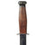 Original U.S. WWII Blued Case Stiletto “OSS Commando” Fighting Knife With Leather Sheath - Excellent Condition Original Items