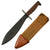 Original U.S. WWI Model 1917 Bolo Knife by Plumb Philadelphia Dated 1918 with 1917 Dated Canvas Scabbard Original Items