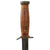 Original U.S. WWII Sterile M3 Fighting Knife Marked G6 with Post War Sheath Original Items