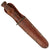 Original U.S. WWII Era Rare Straight-Guard Marked “Smooth Handle” M3 Fighting Knife by CASE With Leather Handle and Leather Scabbard Original Items
