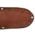 Original U.S. WWII Era Rare Straight-Guard Marked “Smooth Handle” M3 Fighting Knife by CASE With Leather Handle and Leather Scabbard Original Items