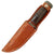 Original U.S. WWII RH PAL 34 “Boy Scout” Fighting Knife with Correct Leather Scabbard Original Items