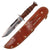 Original U.S. WWII Private Purchase Fighting Knife by KA-BAR in Leather Sheath - Chromed Original Items