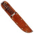 Original U.S. WWII Private Purchase Fighting Knife by KA-BAR in Leather Sheath - Chromed Original Items