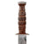 Original U.S. WWII Private Purchase Fighting Knife by KA-BAR in Leather Sheath - Chromed Original Items