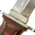 Original U.S. WWII Case Stiletto Fighting Knife With Correct Leather Sheath - Aerial Cutlery Original Items