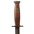 Original U.S. WWII Era Rare Straight-Guard Marked “Smooth Handle” M3 Fighting Knife by CASE With Leather Handle and Leather Scabbard - Excellent Condition Original Items