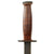 Original U.S. WWII Era Rare Straight-Guard Marked “Smooth Handle” M3 Fighting Knife by CASE With Leather Handle and Leather Scabbard - Excellent Condition Original Items