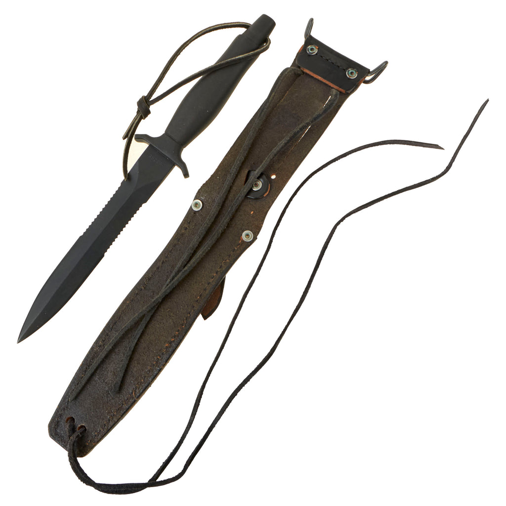 Original U.S. Cold War Era Gerber MkII Fighting Survival Knife with Scabbard - Serial 083295, Made in 1979 Original Items