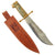 Original U.S. WWII Collins & Co. Legitimus No.18 Machete V44 Knife with Green Horn Handle Original Items