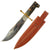 Original U.S. WWII Collins & Co. Legitimus No.18 Machete V44 Knife with Green Horn Handle Original Items