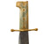 Original U.S. WWII Collins & Co. Legitimus No.18 Machete V44 Knife with Green Horn Handle Original Items