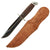Original U.S. WWII Western G-46-6 "Shark" Fighting Knife with Correct Leather Scabbard Original Items