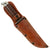 Original U.S. WWII Western G-46-6 "Shark" Fighting Knife with Correct Leather Scabbard Original Items