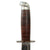 Original U.S. WWII Western G-46-6 "Shark" Fighting Knife with Correct Leather Scabbard Original Items