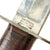 Original U.S. WWII Western G-46-6 "Shark" Fighting Knife with Correct Leather Scabbard Original Items