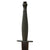 Original U.S. WWII OSS Stiletto by Landers, Frary, and Clark LF&C with Pancake Flipper Scabbard with Intact Grommet Original Items