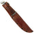 Original U.S. WWII Western G-46-6 "Shark" Fighting Knife with Rare One-Piece “Fold Over” Leather Scabbard Original Items