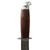 Original U.S. WWII Western G-46-6 "Shark" Fighting Knife with Rare One-Piece “Fold Over” Leather Scabbard Original Items