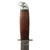 Original U.S. WWII Western G-46-6 "Shark" Fighting Knife with Rare One-Piece “Fold Over” Leather Scabbard Original Items
