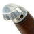 Original U.S. WWII Western G-46-6 "Shark" Fighting Knife with Rare One-Piece “Fold Over” Leather Scabbard Original Items