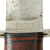 Original U.S. WWII Western G-46-6 "Shark" Fighting Knife with Rare One-Piece “Fold Over” Leather Scabbard Original Items