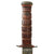 Original U.S. WWII US NAVY PAL RH 37 Fighting Knife with USN Marked “Fold-Over” Leather Sheath Original Items