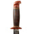 Original U.S. WWII Western G-46-5 "Baby Shark" Fighting Knife with Leather Scabbard Original Items