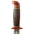Original U.S. WWII Western G-46-5 "Baby Shark" Fighting Knife with Leather Scabbard Original Items