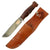 Original U.S. WWII Era Navy Mark I Ka-Bar Style Marble Shark Fighting Knife with Leather Scabbard Original Items