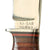 Original U.S. WWII Era Navy Mark I Ka-Bar Style Marble Shark Fighting Knife with Leather Scabbard Original Items