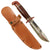 Original U.S. WWII Western G-46-5 "Baby Shark" Fighting Knife with Leather Scabbard Original Items