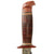 Original U.S. WWII Western G-46-5 "Baby Shark" Fighting Knife with Leather Scabbard Original Items