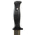 Original U.S. WWII KA-BAR Style Fighting Knife with Anderson Knife Co. Style Molded Plastic Grip & Leather Sheath Original Items