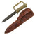 Original Australian WWII New Zealand Unmarked Commando Fighting Knuckle Knife With Original Sheath Original Items