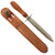 Original U.S. WWII Ben Rocklin "Sticker" Fighting Knife with Leather Belt Scabbard Original Items
