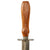 Original U.S. WWII Ben Rocklin "Sticker" Fighting Knife with Leather Belt Scabbard Original Items
