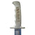 Original U.S. WWII Early War U.S. Navy Aluminum Hilt “Fighting Knife” With Leather Sheath by Grieshaber Manufacturing Company of Chicago, Illinois Original Items