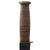 Original U.S. WWII Named Western US Navy “L71 SeaBee” Utility Knife With Correct Leather Sheath - Carlton P. Hucker USNR, Civil Engineer Corps (Civil Engineer V) Original Items