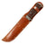 Original WWII Large EG Waterman EGW Stacked Leather Grip Fighting Knife with Sheath Original Items