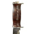 Original WWII Large EG Waterman EGW Stacked Leather Grip Fighting Knife with Sheath Original Items