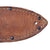 Original U.S. WWII Theater Made M1 Garand Bayonet Fighting Knife With Nickeled Blade & Leather Sheath Original Items