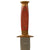 Original U.S. WWII Era Homemade / Private Purchase 8” Spear Point Dagger Style Fighting Knife With Leather Belt Sheath - Blade Marked “Commando” Original Items