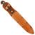 Original U.S. WWII Era Private Purchase / Theater Made Kabar Style Fighting Knife With Leather Belt Scabbard Original Items