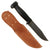 Original U.S. WWII Navy USN Mark 1 Fighting Knife by COLONIAL with Leather Scabbard Original Items