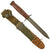 Original U.S. WWII M3 Boker Fighting Knife with M8 Scabbard - Excellent Condition Original Items