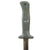 Original U.S. WWII Cut Down M1913 “Patton” Saber Fighting Knife by the Anderson Knife Company of Glendale, California with Leather Sheath Original Items