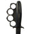 Original Rare U.S. WWII Everitt Black Handle Knuckle Fighting Knife with Scabbard - New Old Stock Original Items