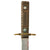 Original U.S. WWII Herder Commando Fighting Knife with Two Rivet Handle and Belt Sheath Original Items